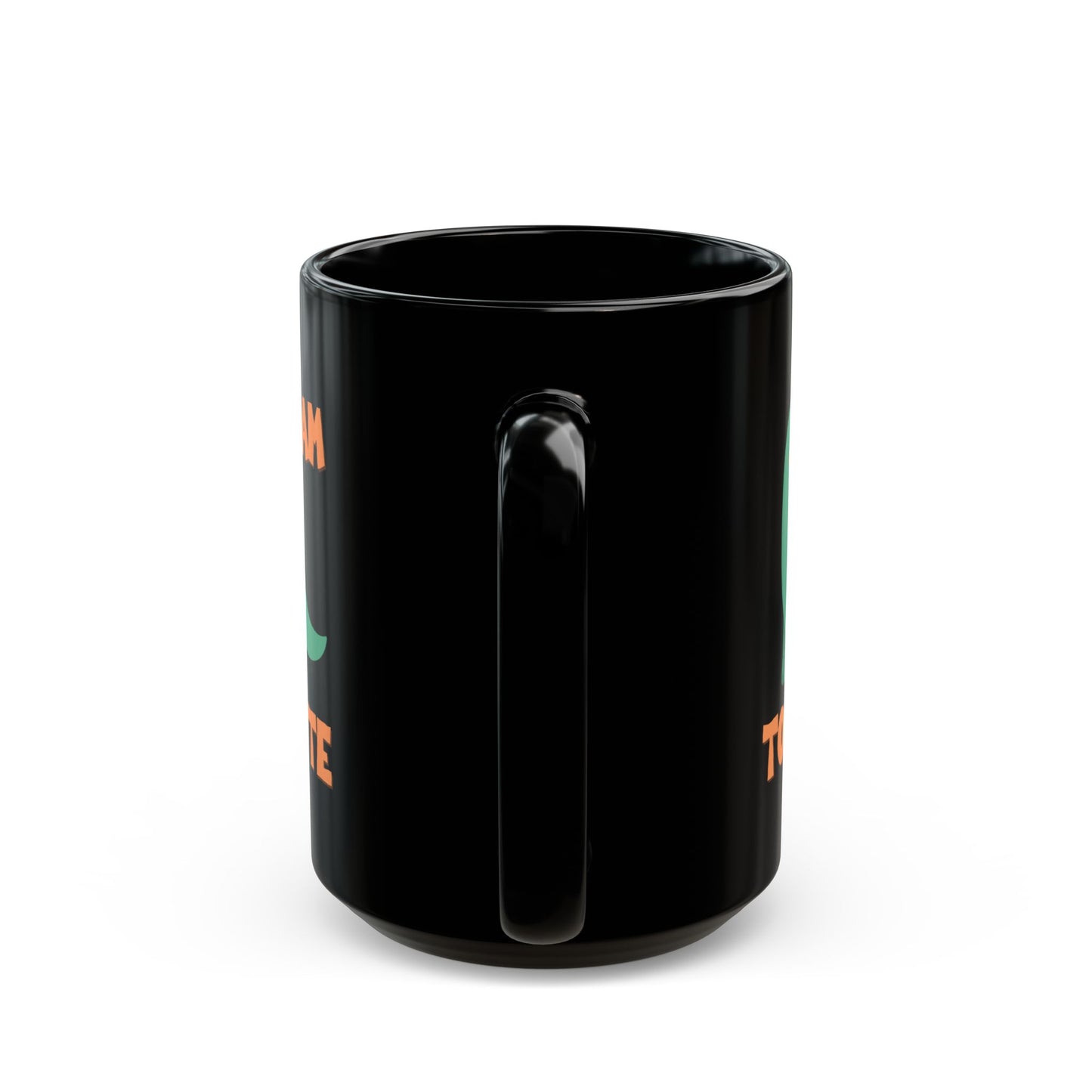 I AM TOO CUTE Cretaceous Cutie Black Mug (11oz, 15oz)