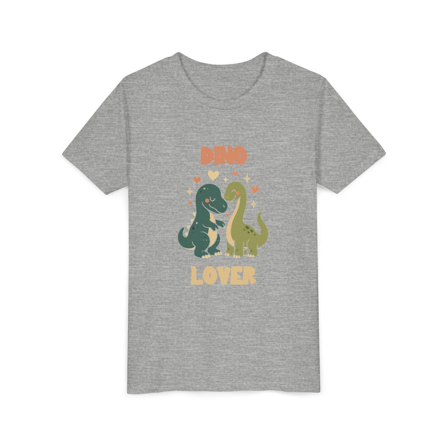 Prehistoric Pair of Dino Lover Tee Youth Size T-Shirt for kids who love dinosaurs