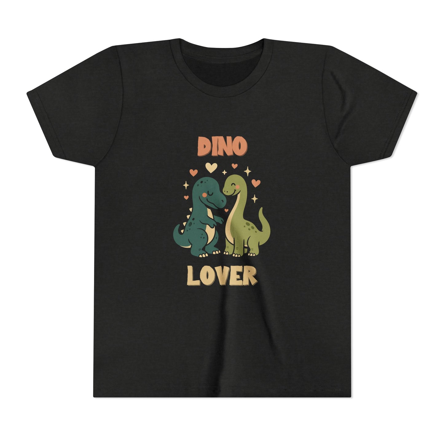 Prehistoric Pair of Dino Lover Tee Youth Size T-Shirt for kids who love dinosaurs