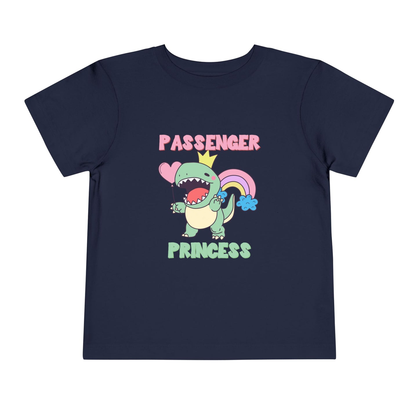 Passenger Princess Rex Toddler Size T-Shirt for kids who love dinosaurs