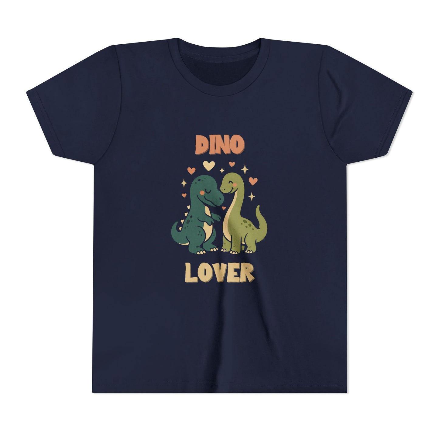 Prehistoric Pair of Dino Lover Tee Youth Size T-Shirt for kids who love dinosaurs