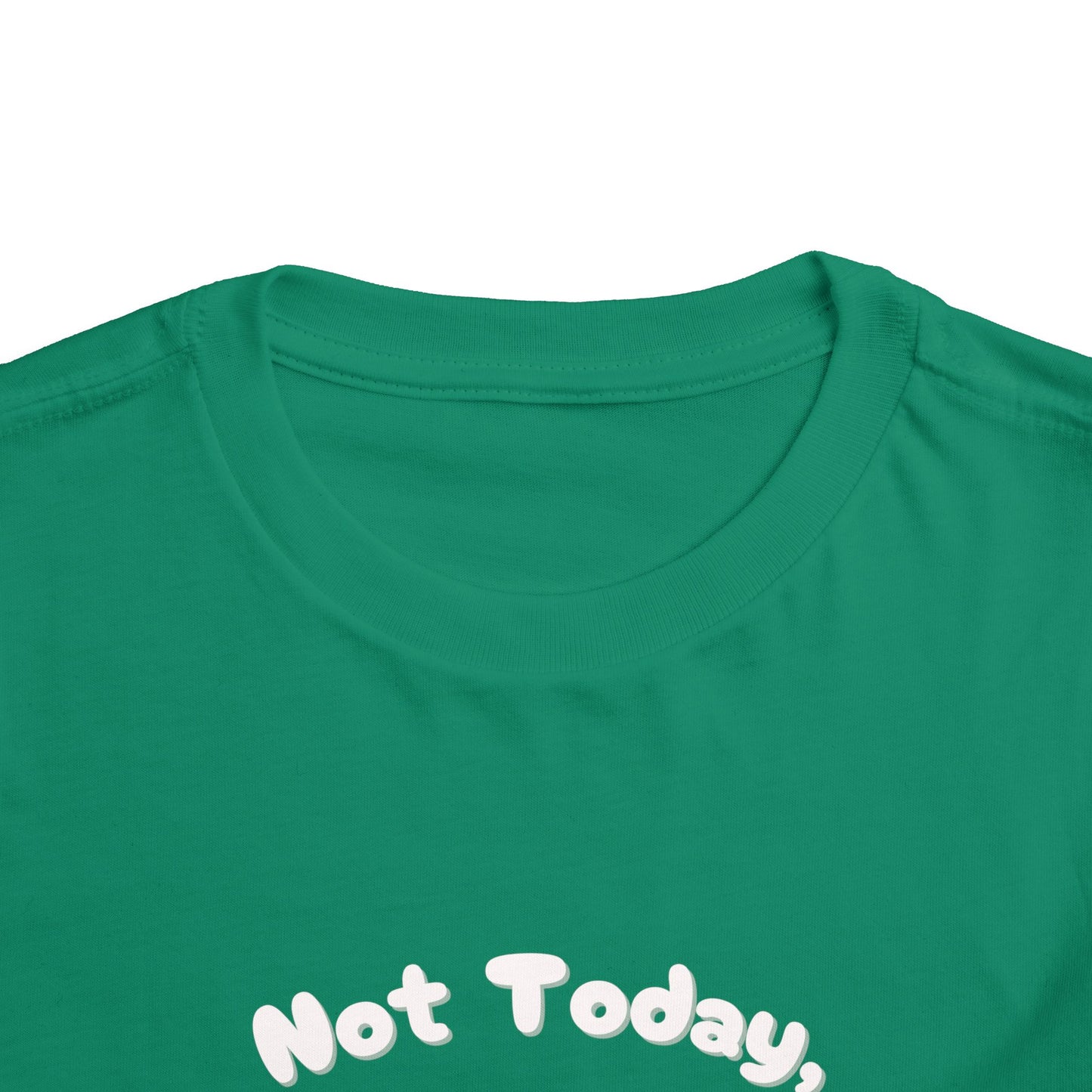 Bluey Not Today, Im Shorthanded Toddler Size T-Shirt Stem children who Love Dinosaurs Tshirts
