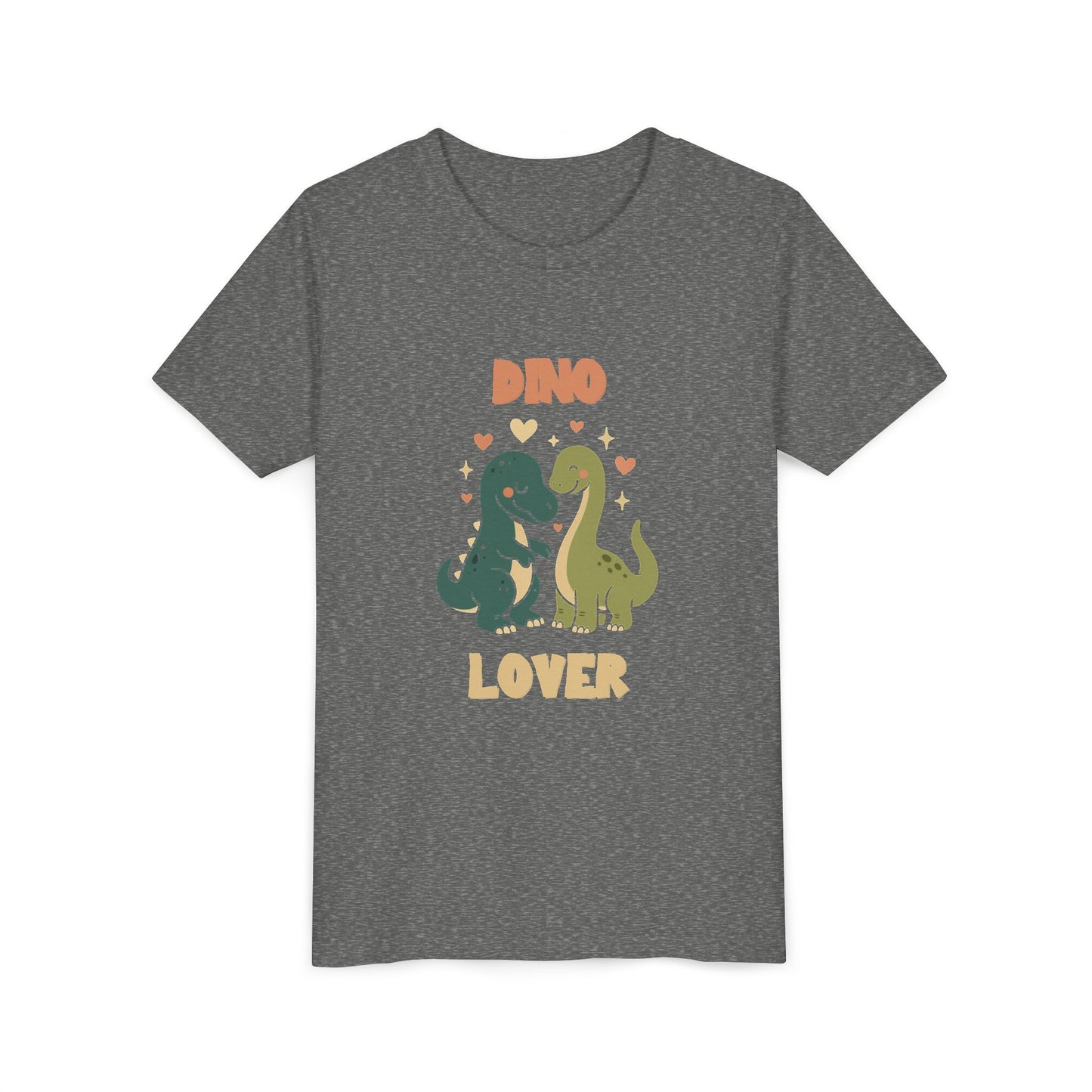 Prehistoric Pair of Dino Lover Tee Youth Size T-Shirt for kids who love dinosaurs