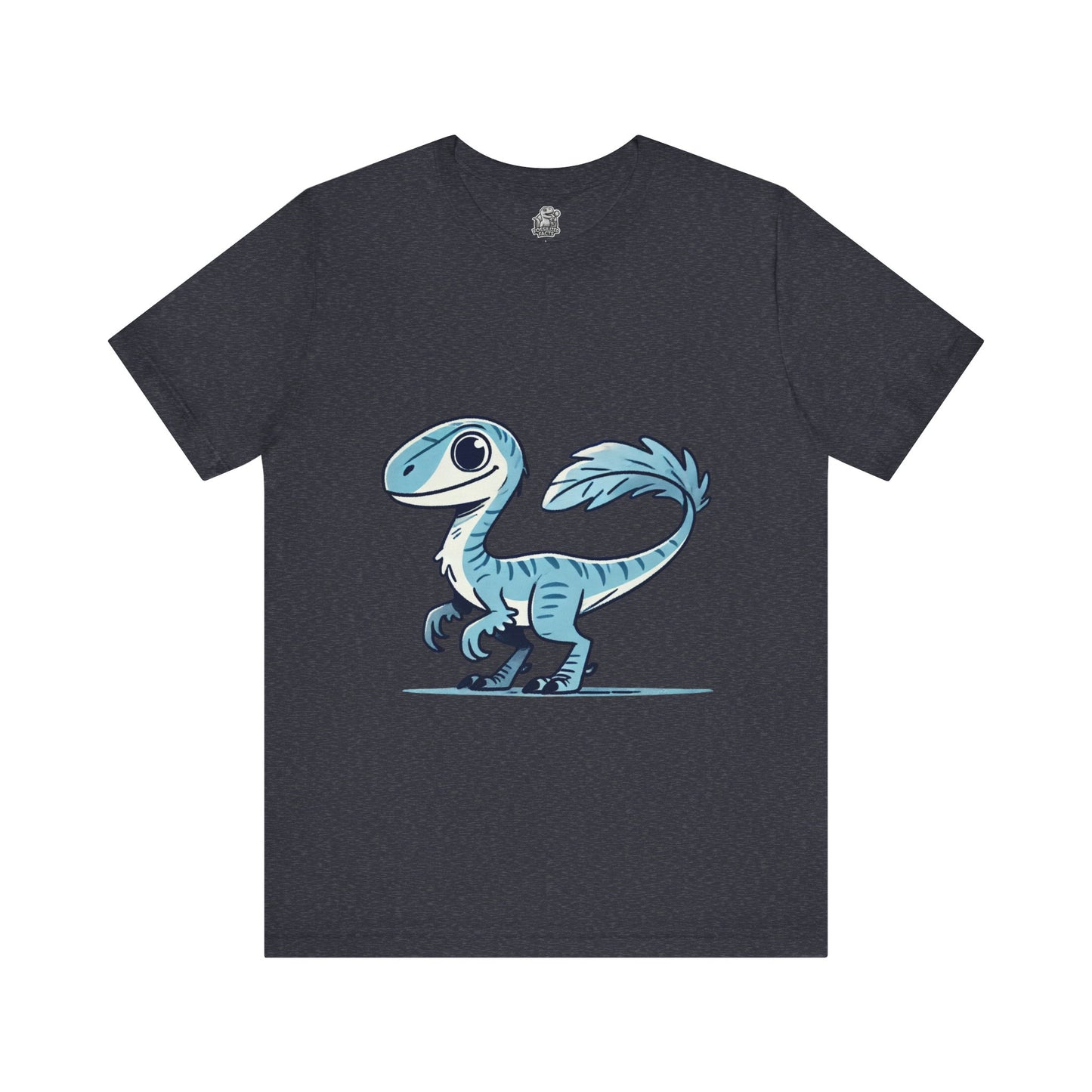 Charming Blue Velociraptor Tee β Cool Dino Style with a Playful Twist! π¦πβοΈ - Unisex Jersey Short Sleeve Tee Super Comfy Dino T-Shirt Gift