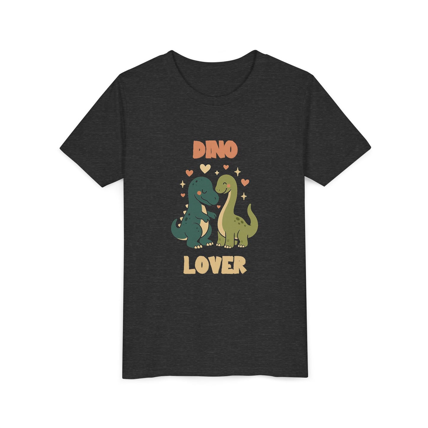 Prehistoric Pair of Dino Lover Tee Youth Size T-Shirt for kids who love dinosaurs