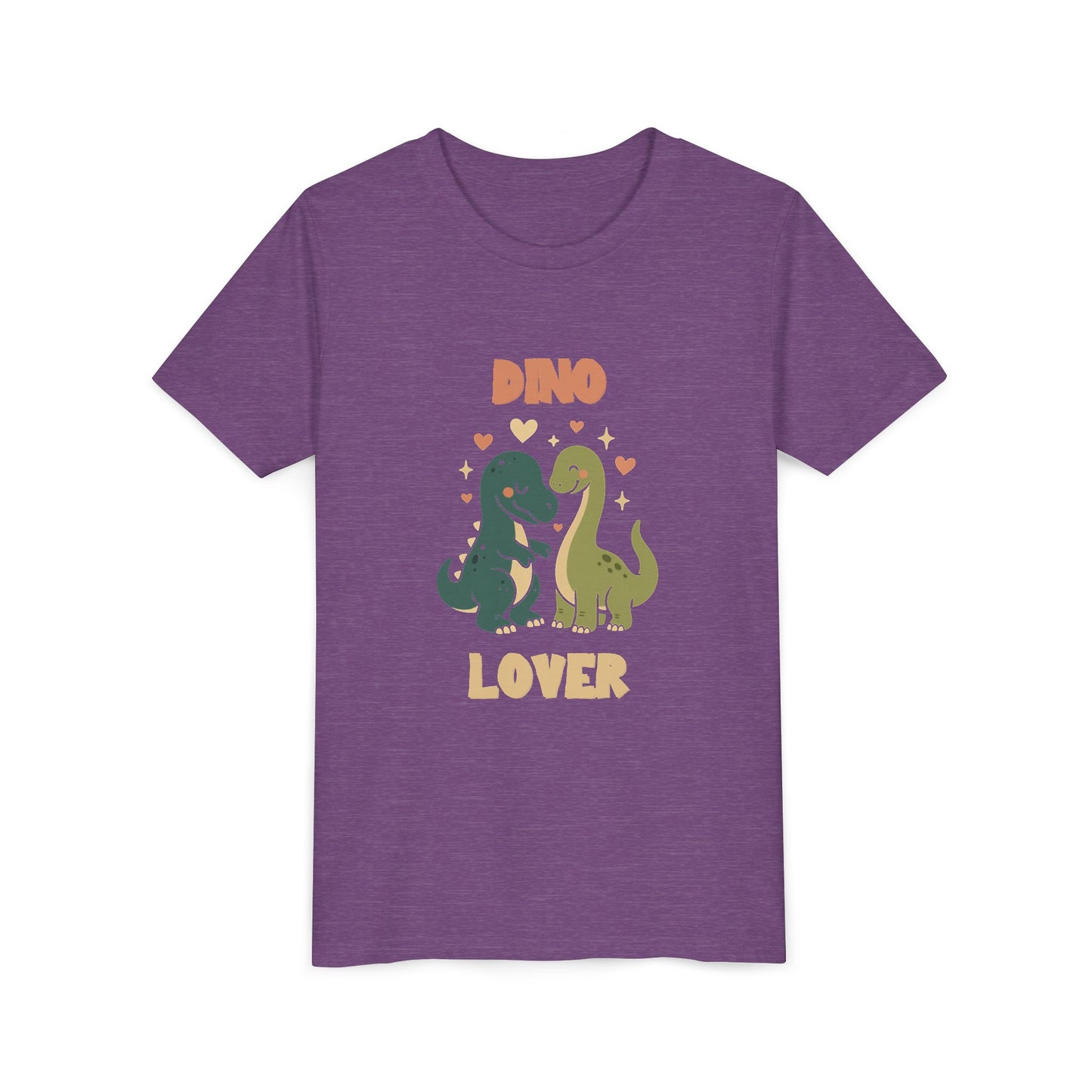 Prehistoric Pair of Dino Lover Tee Youth Size T-Shirt for kids who love dinosaurs