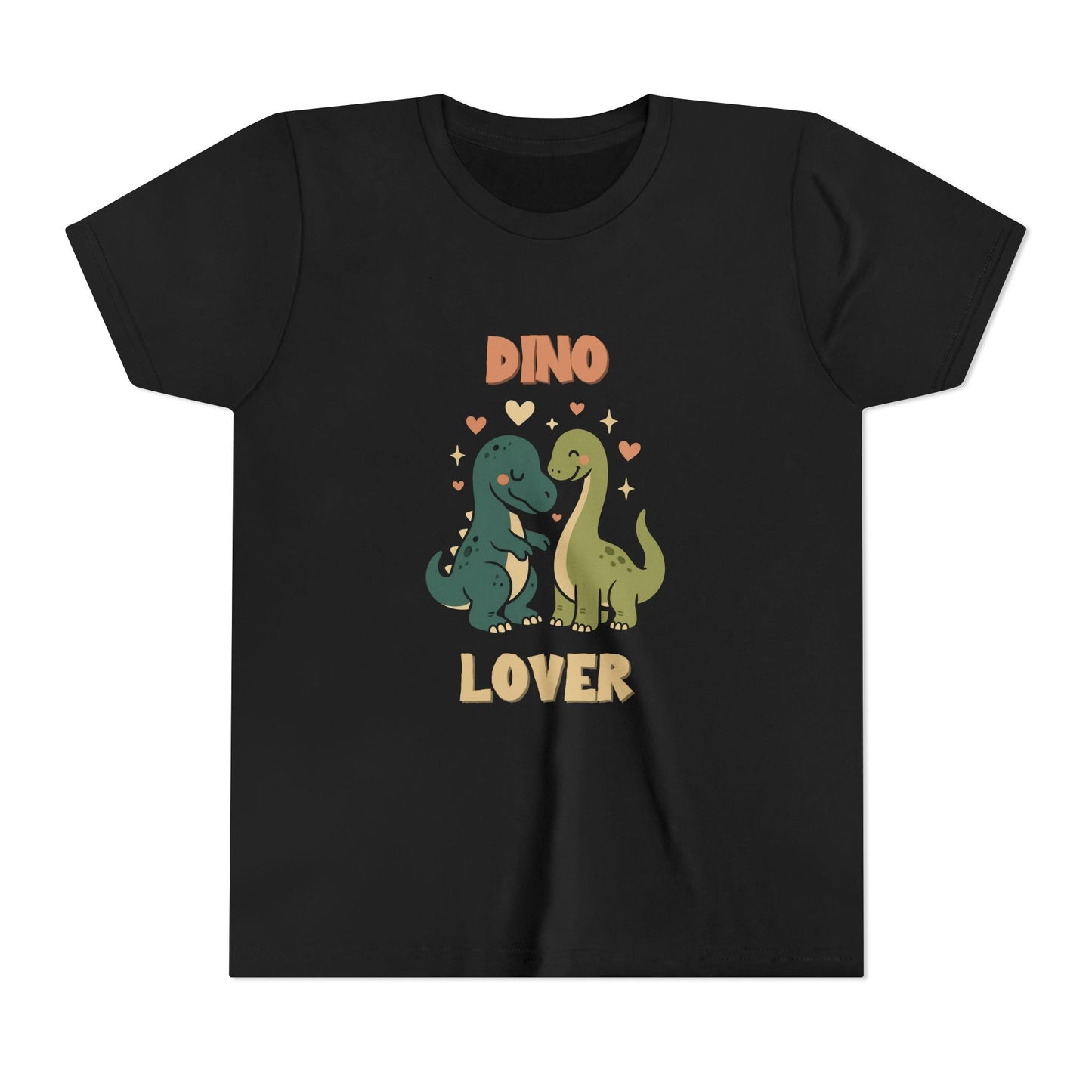 Prehistoric Pair of Dino Lover Tee Youth Size T-Shirt for kids who love dinosaurs