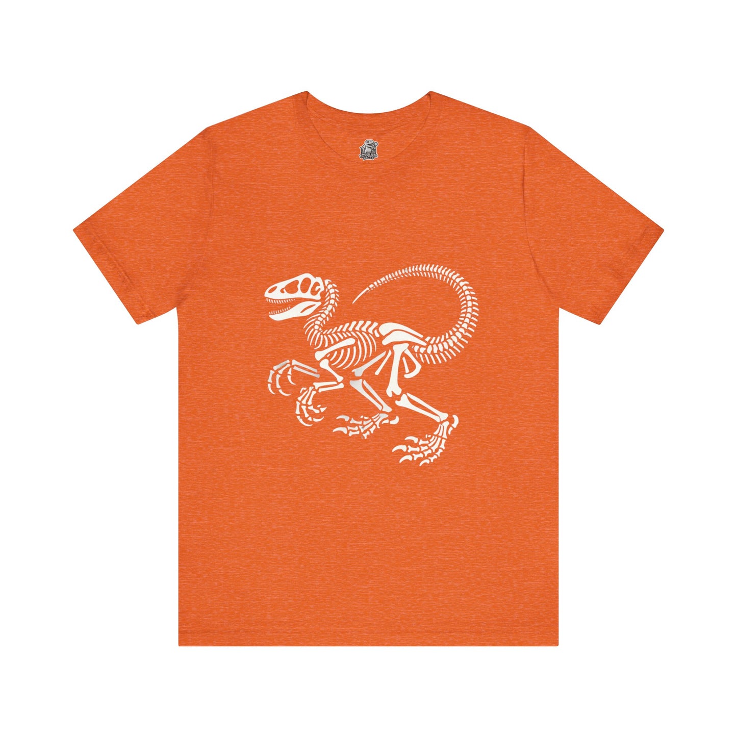 Classic Velociraptor Skeleton Tee β Bold Fossil Design for Dino Fans! π¦π¦΄βοΈ - Unisex Jersey Short Sleeve Tee Super Comfy Dino T-Shirt Gift