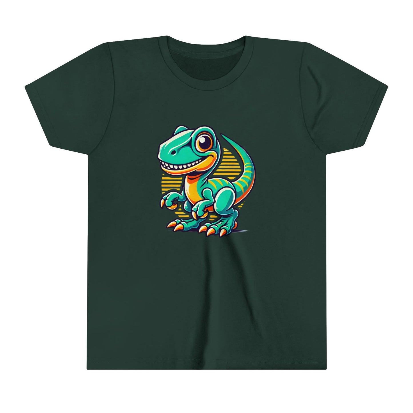Youth Bright Teal Baby Dinosaur β Perfect Gift for Dino Enthusiasts! - Unisex Jersey Short Sleeve Tee Super Comfy Dino T-Shirt Gift