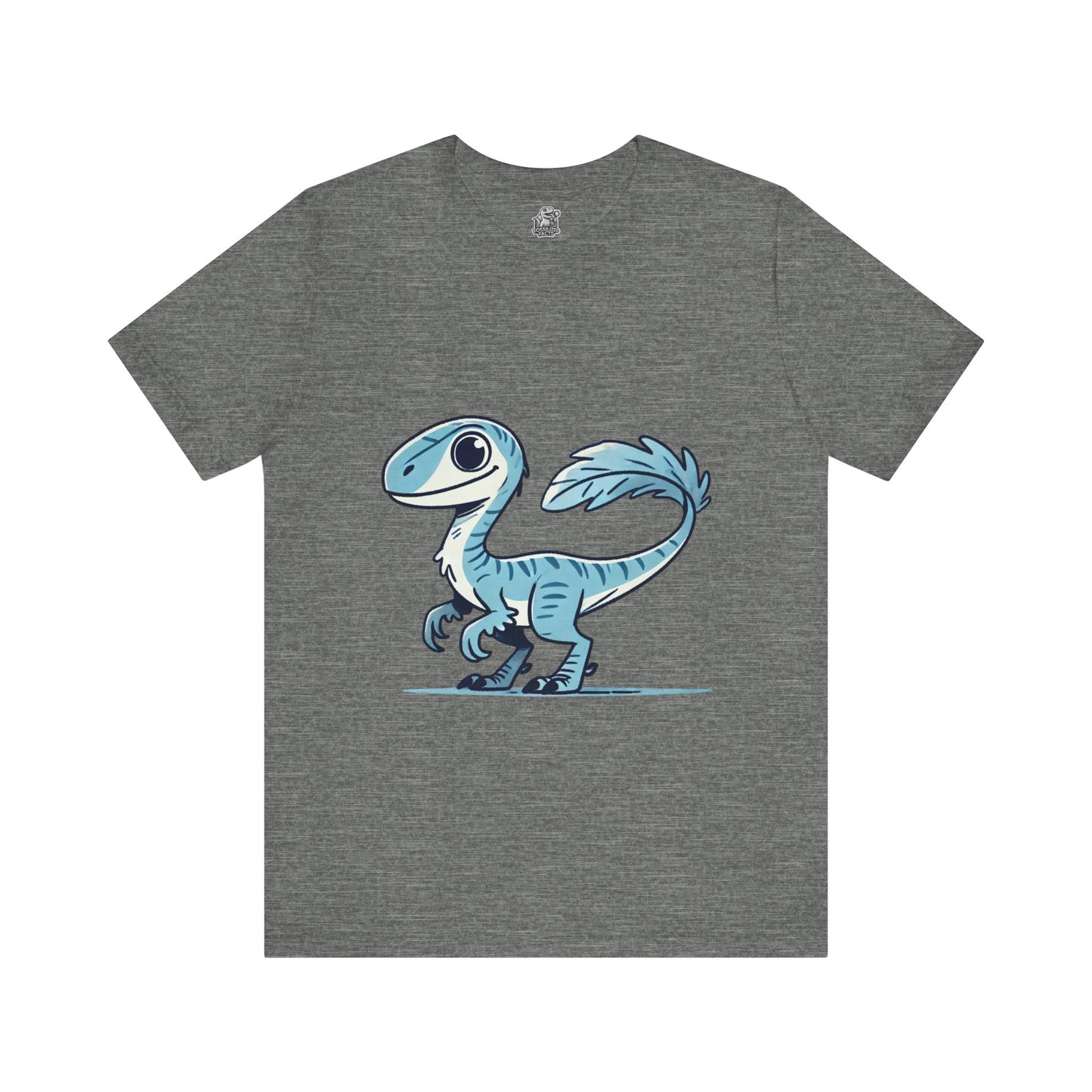 Charming Blue Velociraptor Tee β Cool Dino Style with a Playful Twist! π¦πβοΈ - Unisex Jersey Short Sleeve Tee Super Comfy Dino T-Shirt Gift