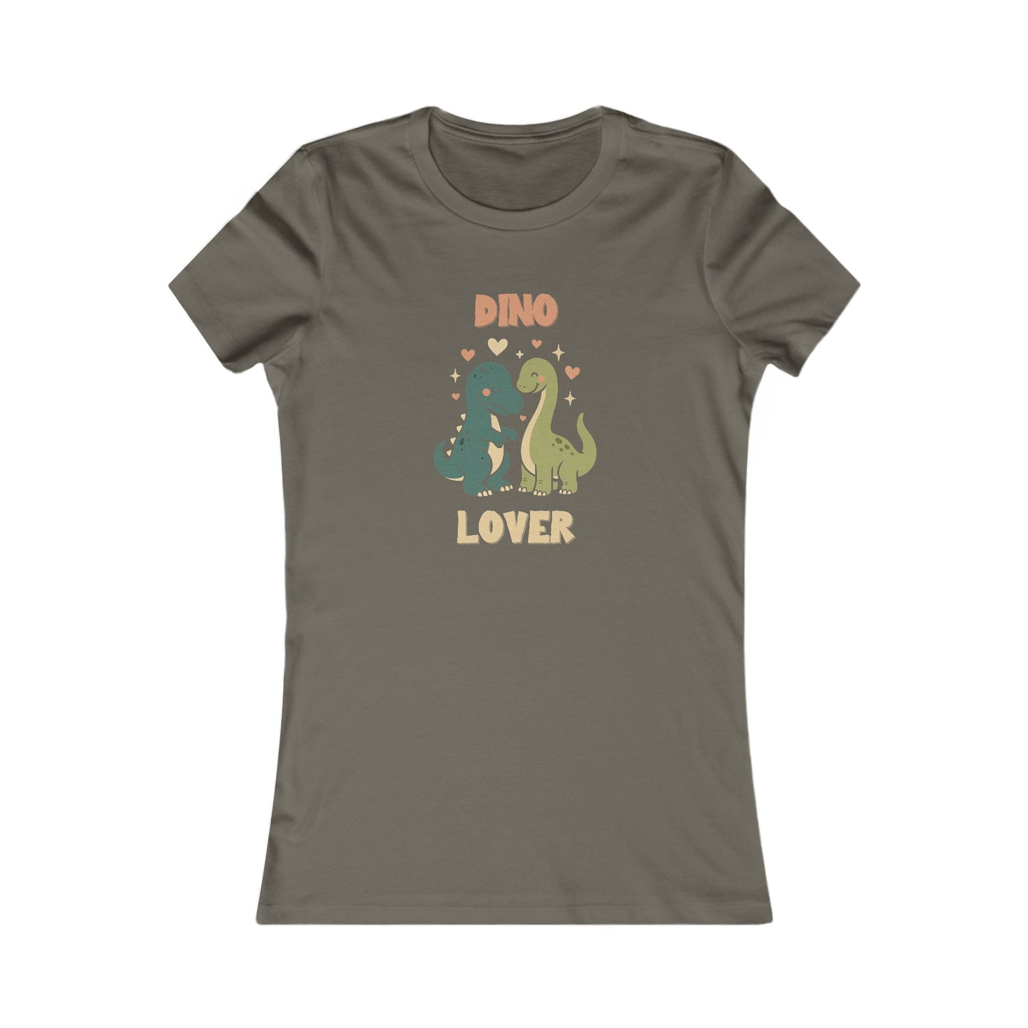 Prehistoric Pair of Dino Lover Womens fit Short Sleeve Tee
