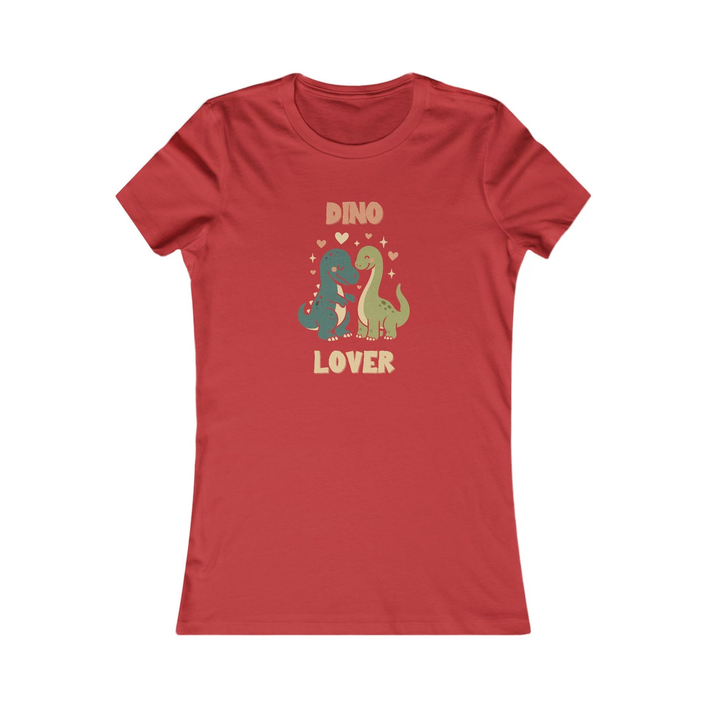 Prehistoric Pair of Dino Lover Womens fit Short Sleeve Tee