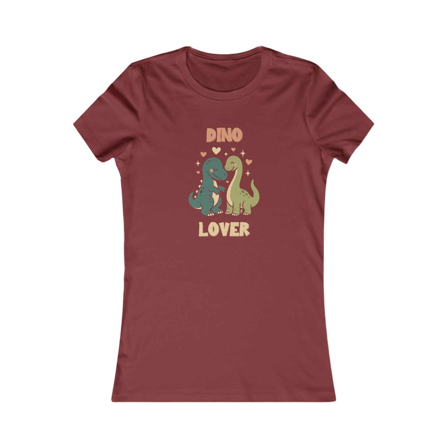 Prehistoric Pair of Dino Lover Womens fit Short Sleeve Tee