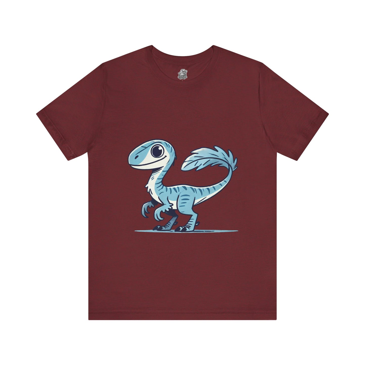 Charming Blue Velociraptor Tee β Cool Dino Style with a Playful Twist! π¦πβοΈ - Unisex Jersey Short Sleeve Tee Super Comfy Dino T-Shirt Gift