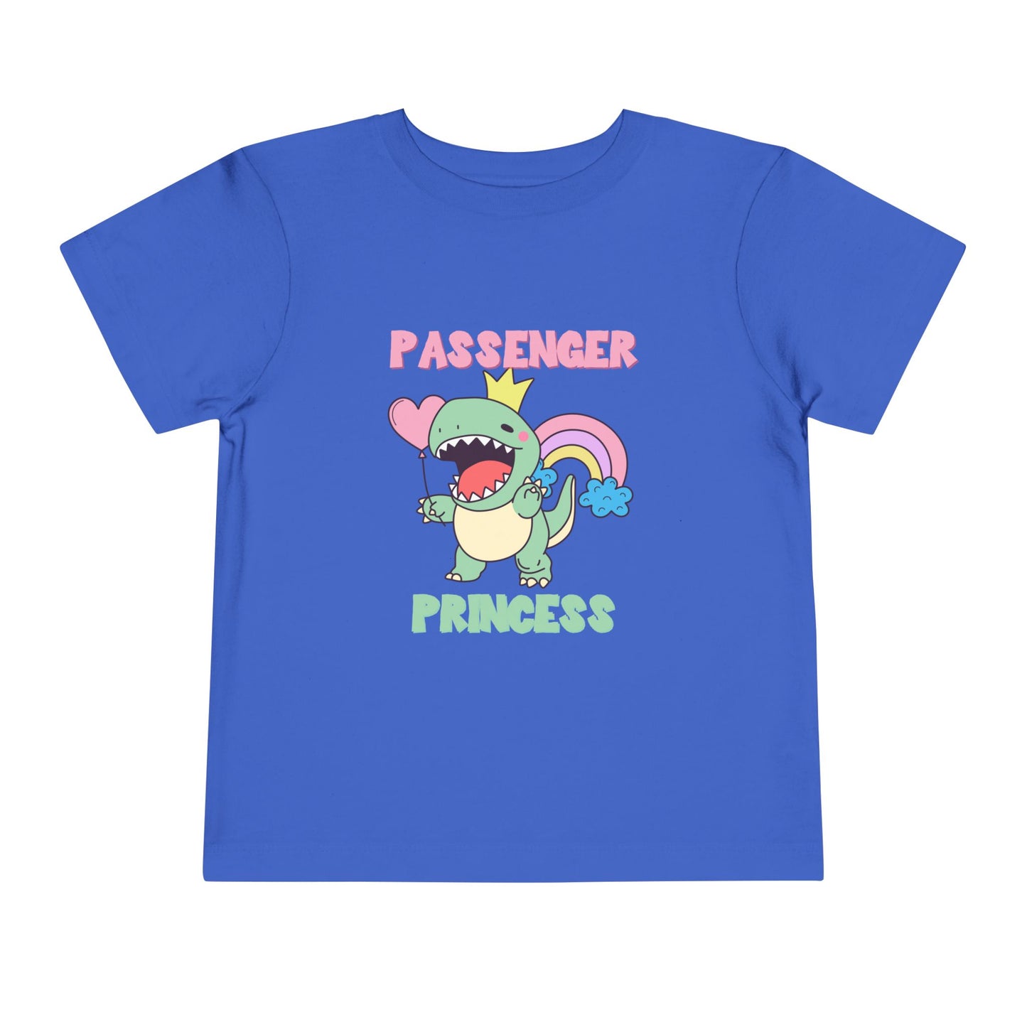 Passenger Princess Rex Toddler Size T-Shirt for kids who love dinosaurs