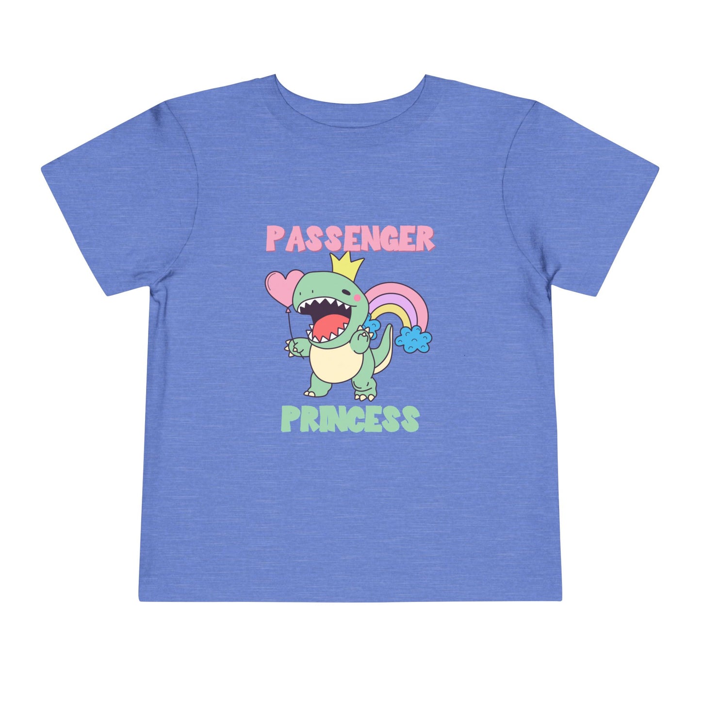 Passenger Princess Rex Toddler Size T-Shirt for kids who love dinosaurs