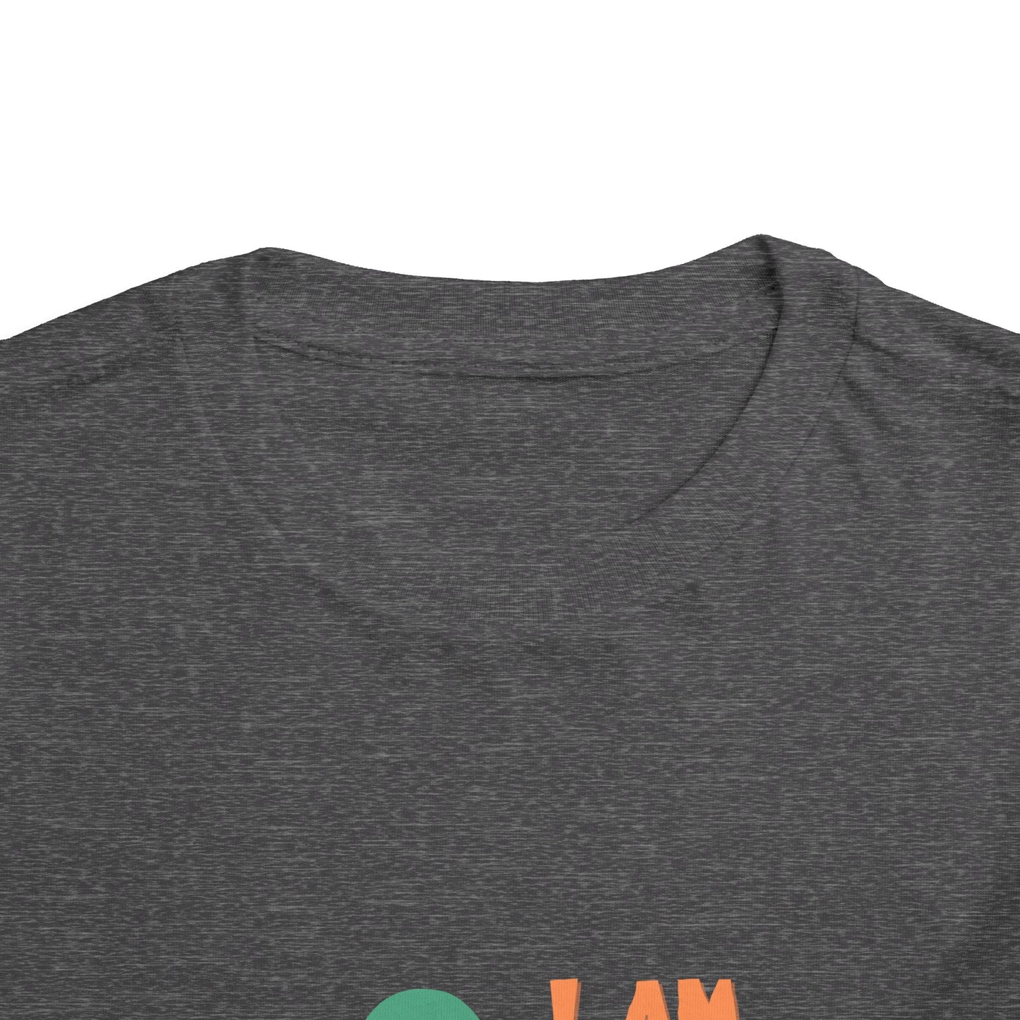 I AM TOO CUTE Toddler Size T-Shirt for kids who love dinosaurs