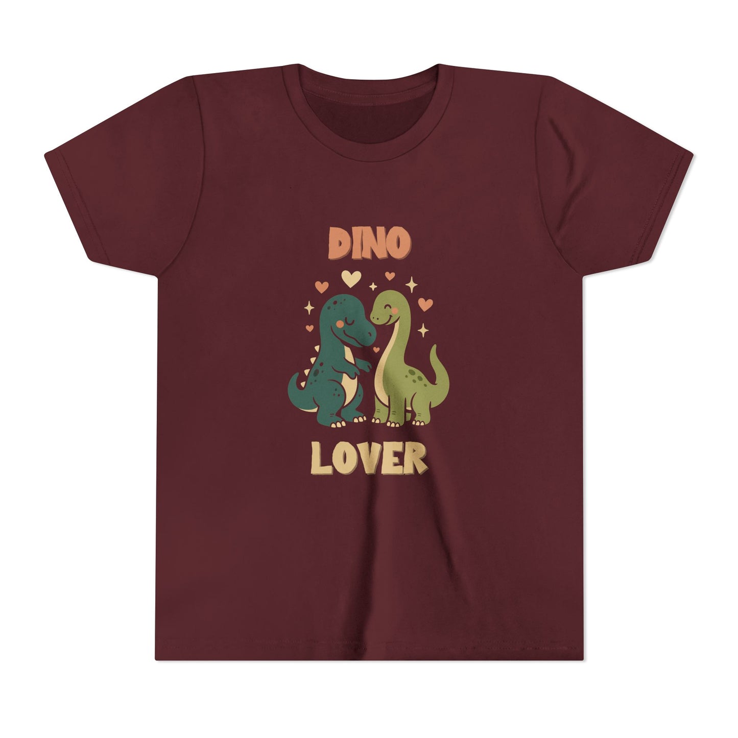 Prehistoric Pair of Dino Lover Tee Youth Size T-Shirt for kids who love dinosaurs