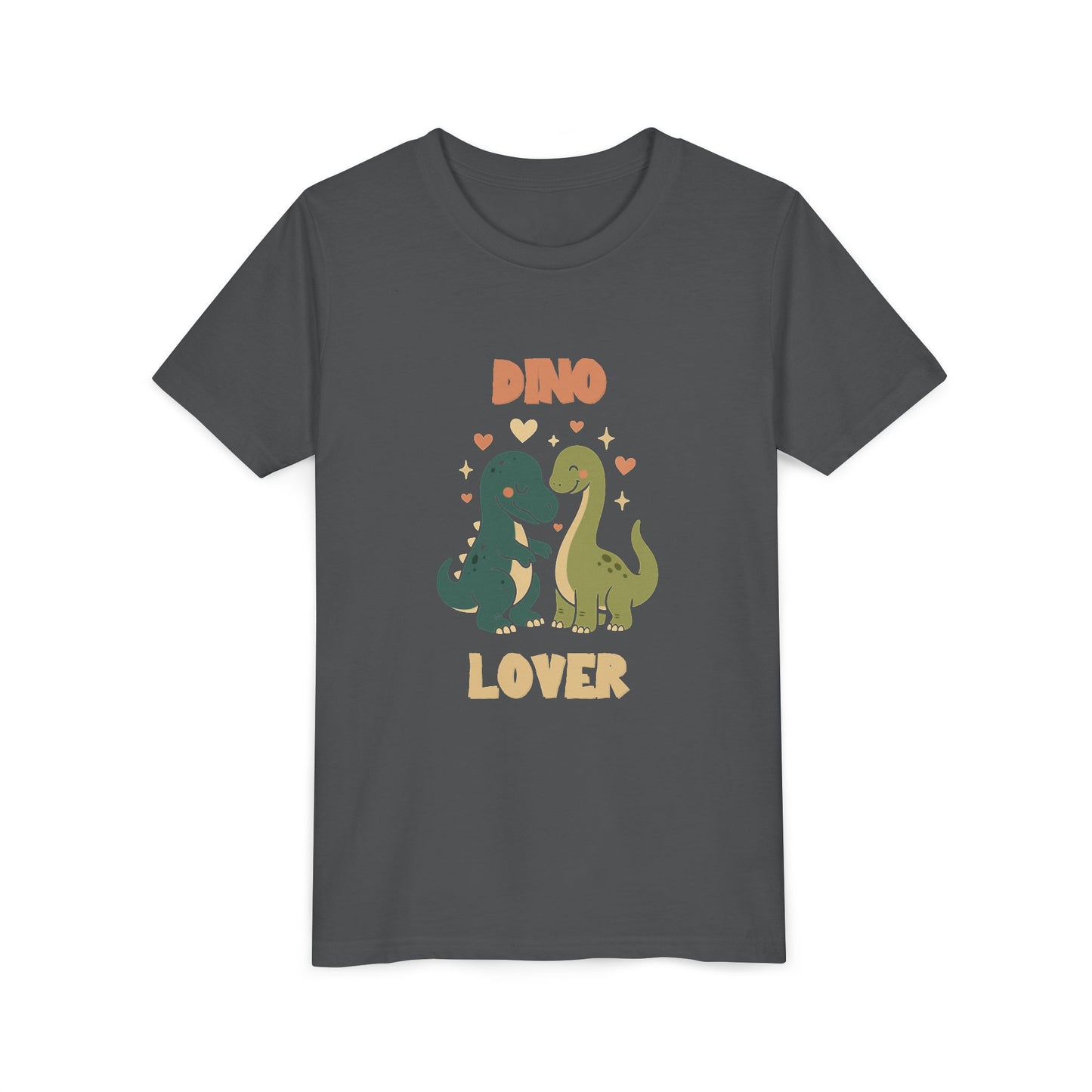 Prehistoric Pair of Dino Lover Tee Youth Size T-Shirt for kids who love dinosaurs
