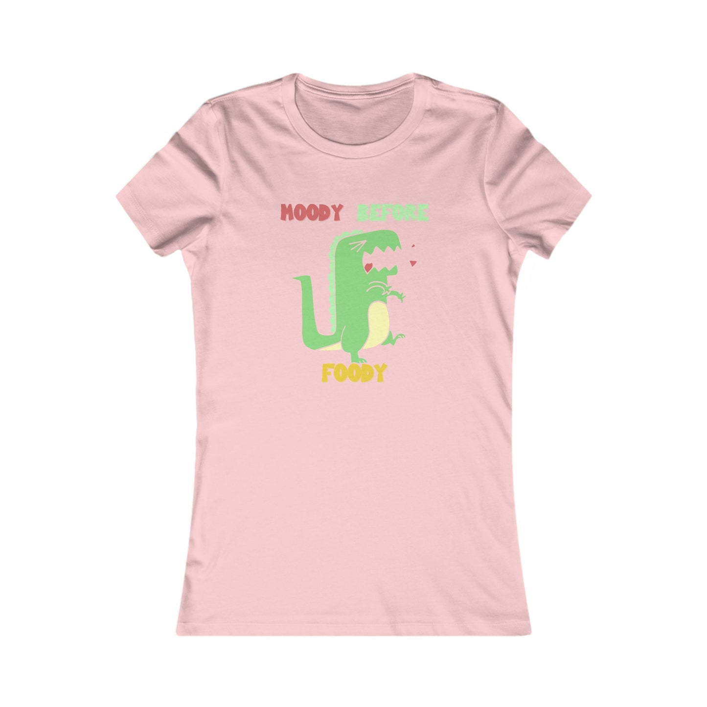 Moody Before Foody Cute Dino T Shirt