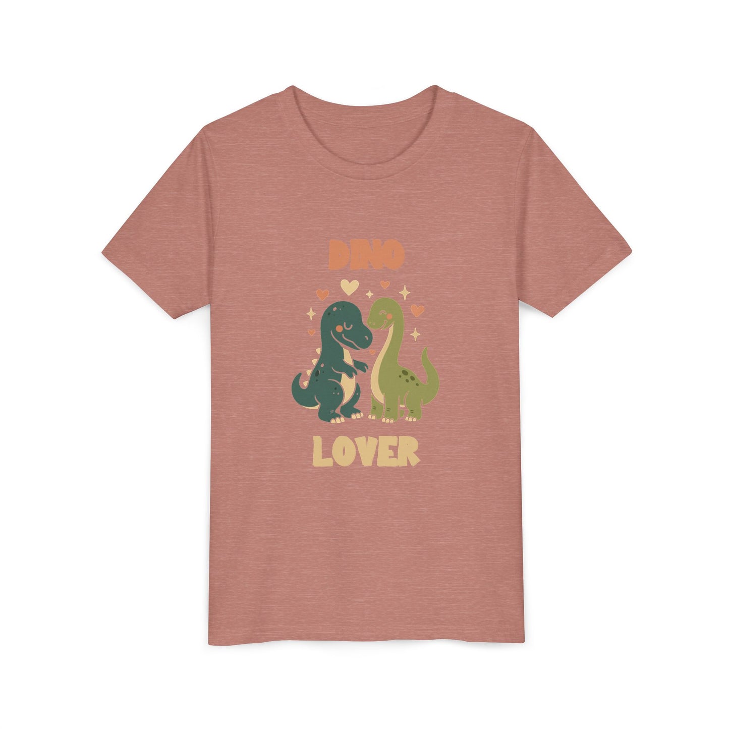 Prehistoric Pair of Dino Lover Tee Youth Size T-Shirt for kids who love dinosaurs