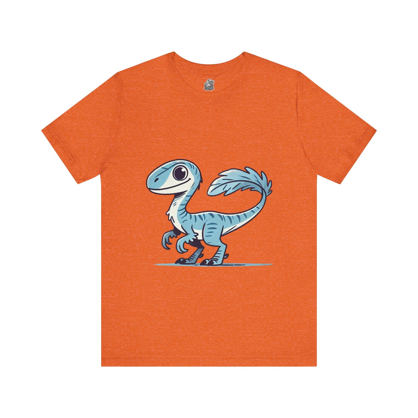 Charming Blue Velociraptor Tee β Cool Dino Style with a Playful Twist! π¦πβοΈ - Unisex Jersey Short Sleeve Tee Super Comfy Dino T-Shirt Gift
