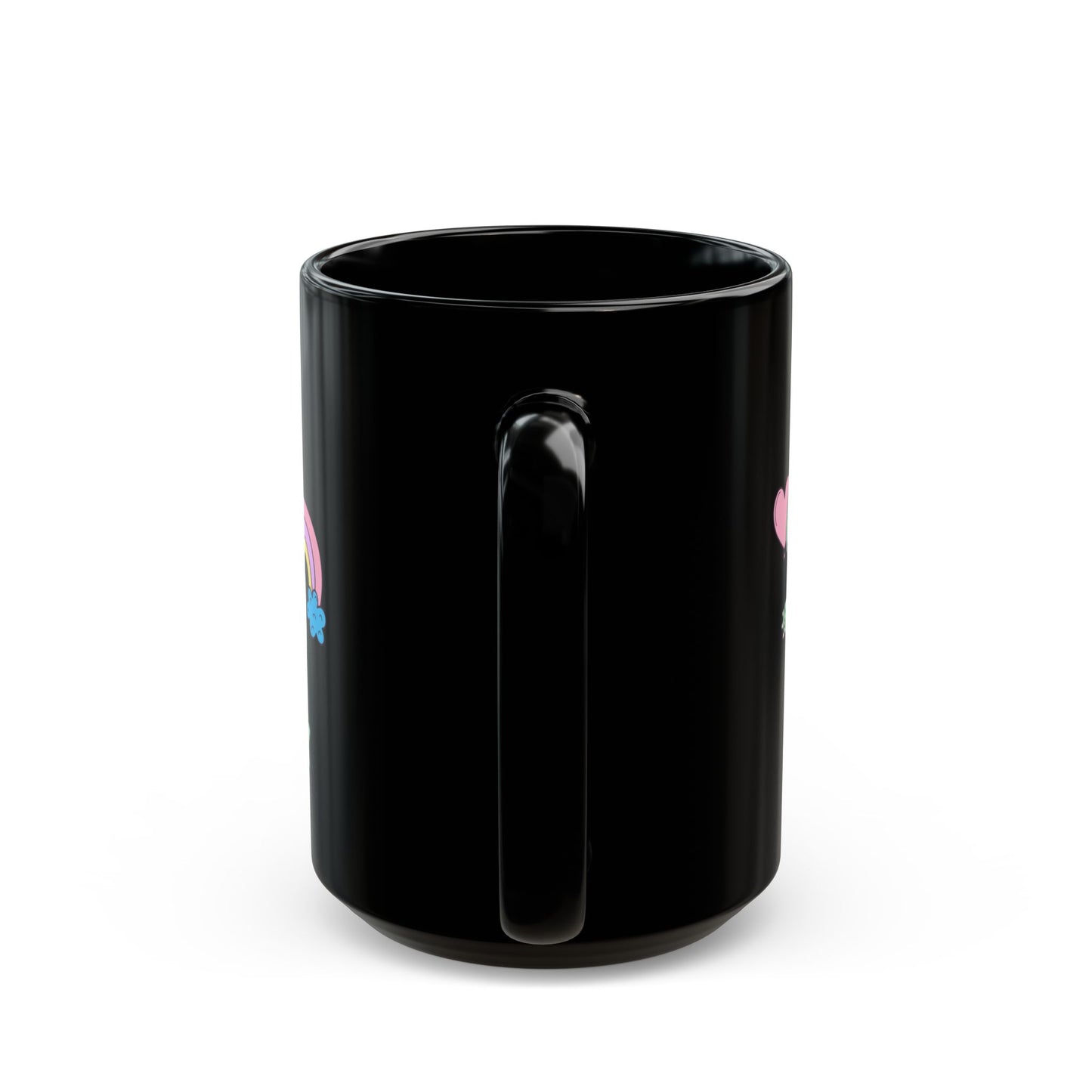 Crazy Cretaceous Cutie Black Mug (11oz, 15oz)