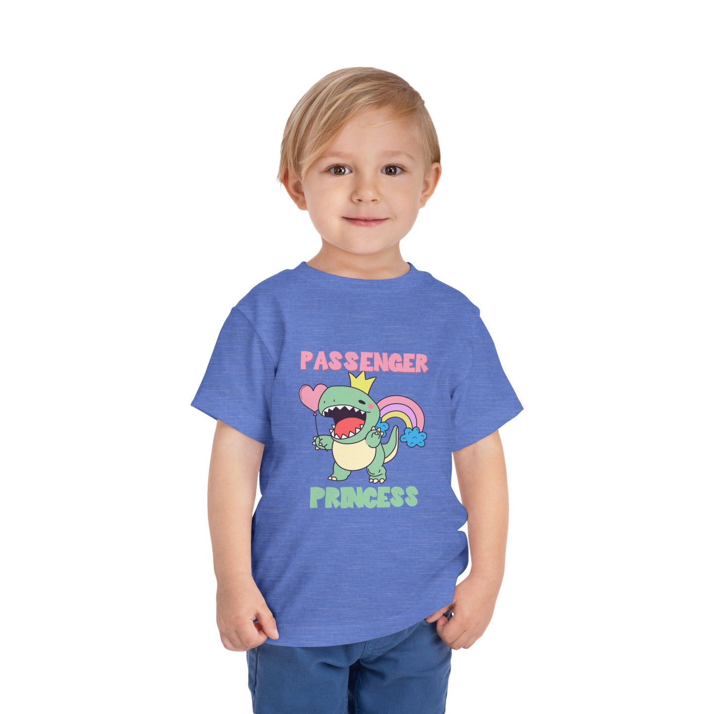 Passenger Princess Rex Toddler Size T-Shirt for kids who love dinosaurs