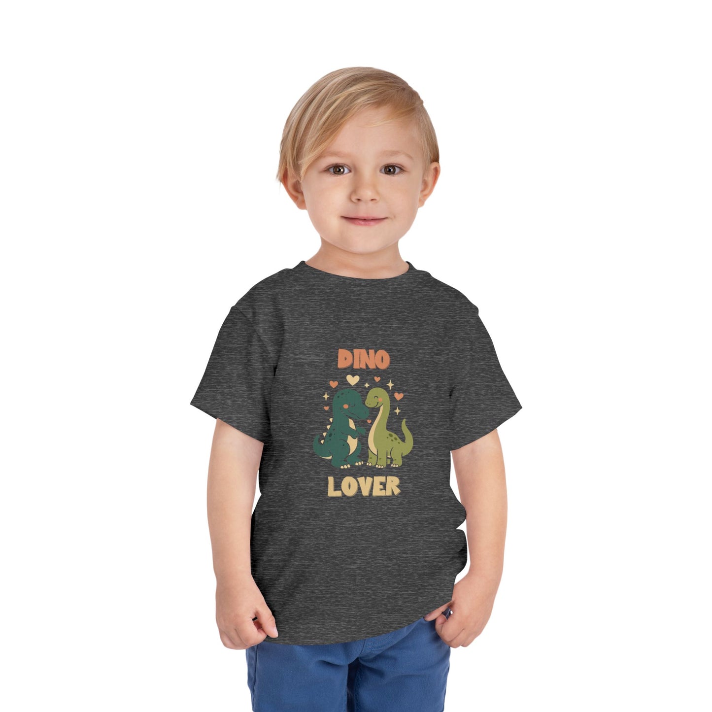 Prehistoric Pair of Dino Lover Tee Toddler Size T-Shirt for kids who love dinosaurs