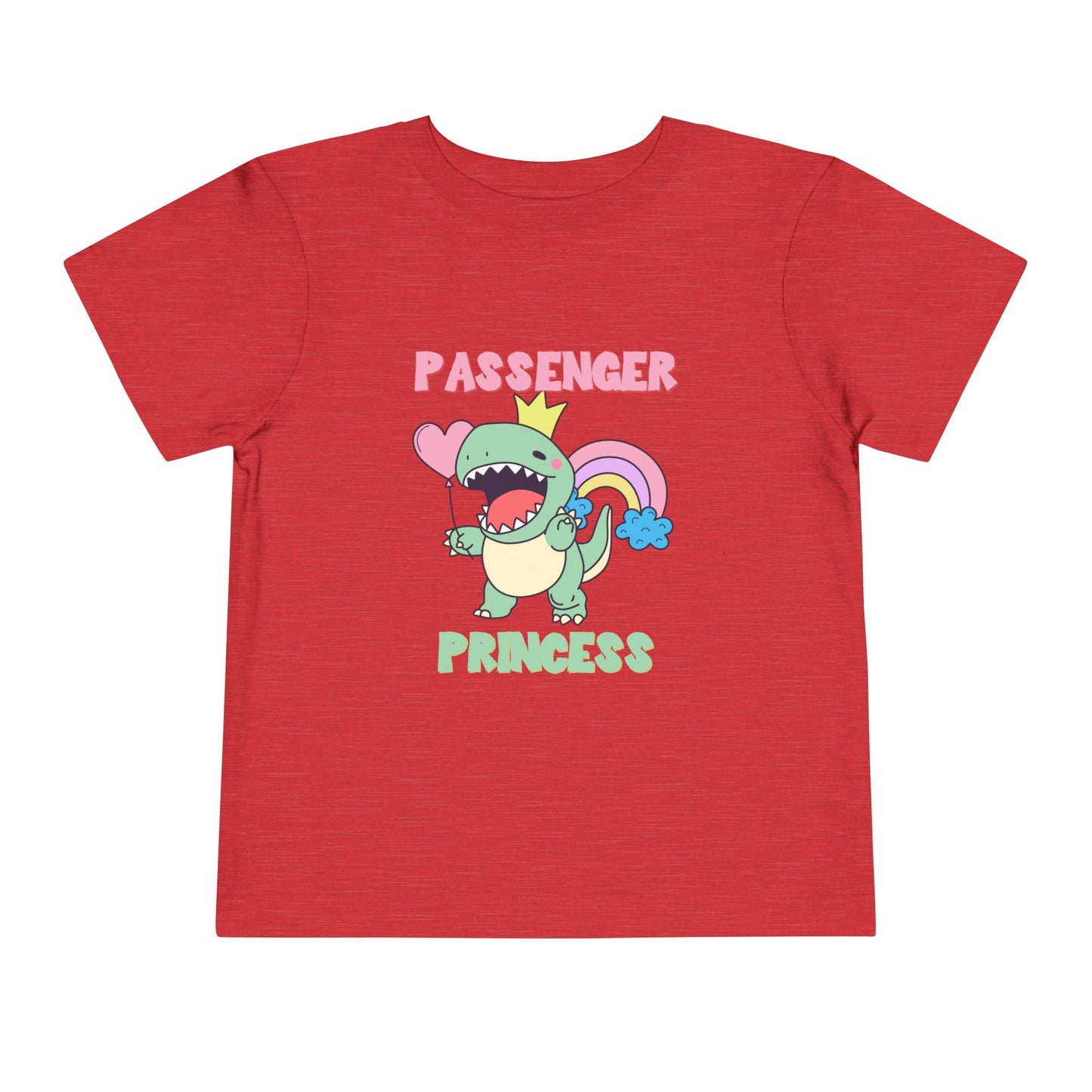 Passenger Princess Rex Toddler Size T-Shirt for kids who love dinosaurs