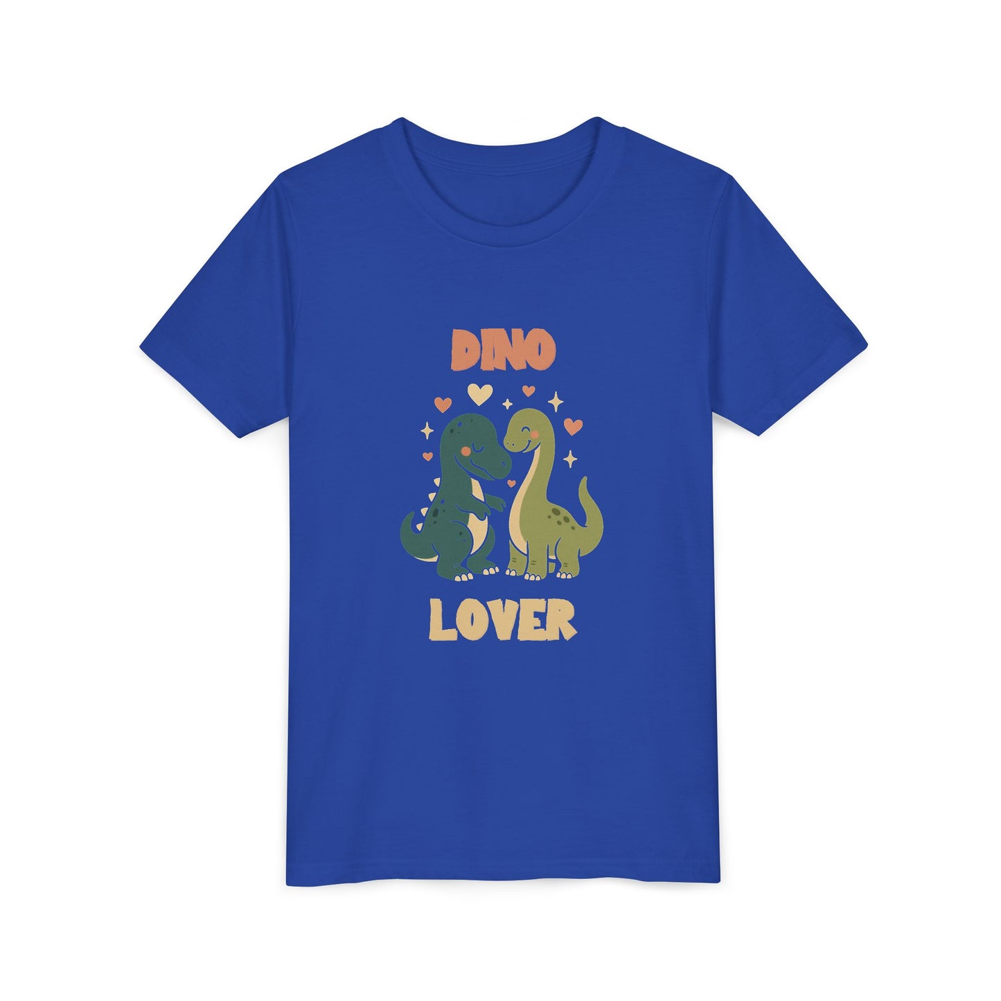 Prehistoric Pair of Dino Lover Tee Youth Size T-Shirt for kids who love dinosaurs