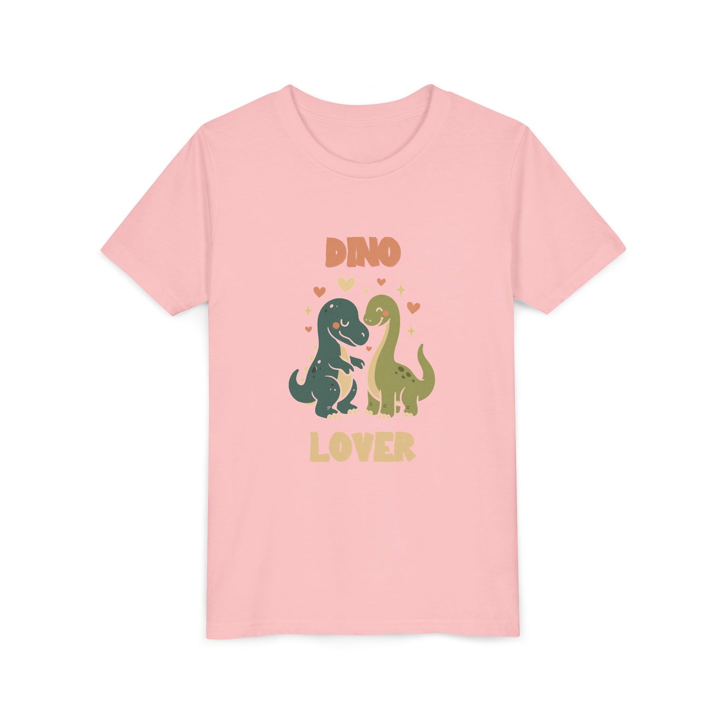 Prehistoric Pair of Dino Lover Tee Youth Size T-Shirt for kids who love dinosaurs