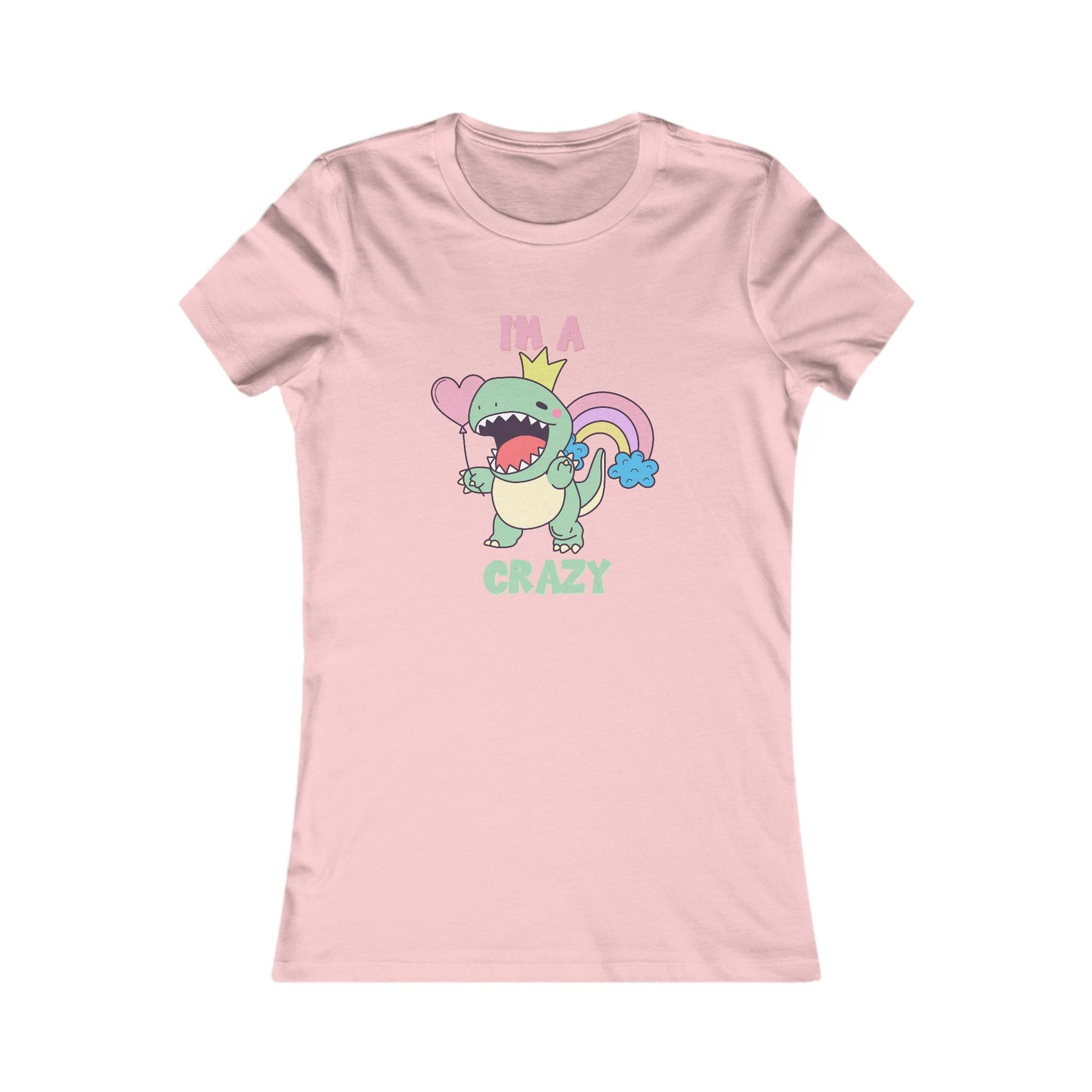Crazy Cretaceous Cutie Womens fit Short Sleeve Tee