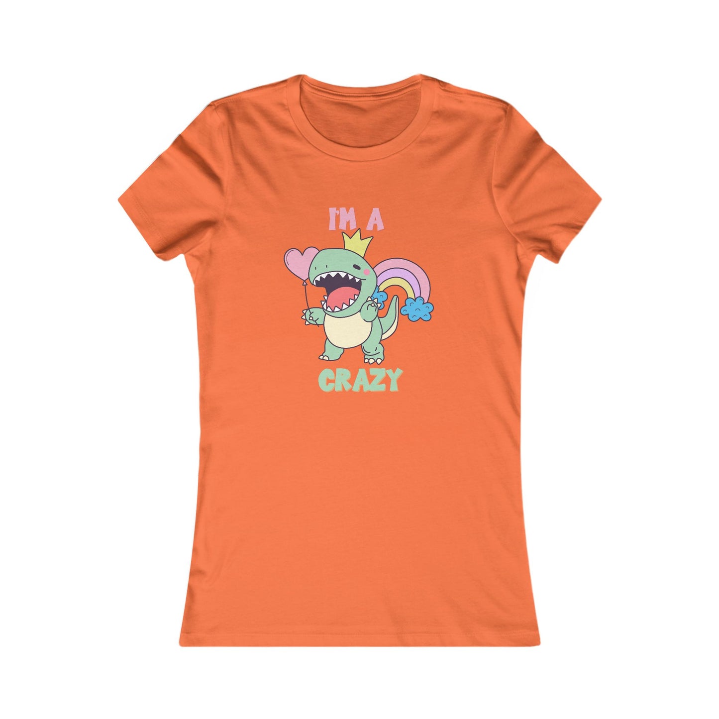 Crazy Cretaceous Cutie Womens fit Short Sleeve Tee
