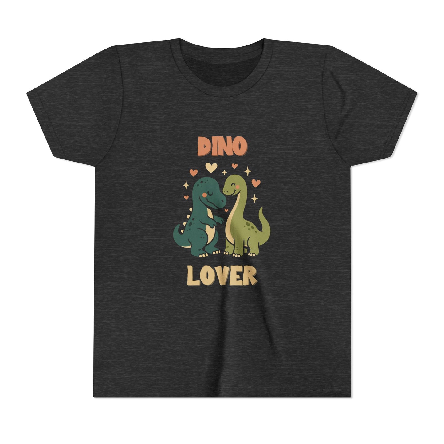 Prehistoric Pair of Dino Lover Tee Youth Size T-Shirt for kids who love dinosaurs