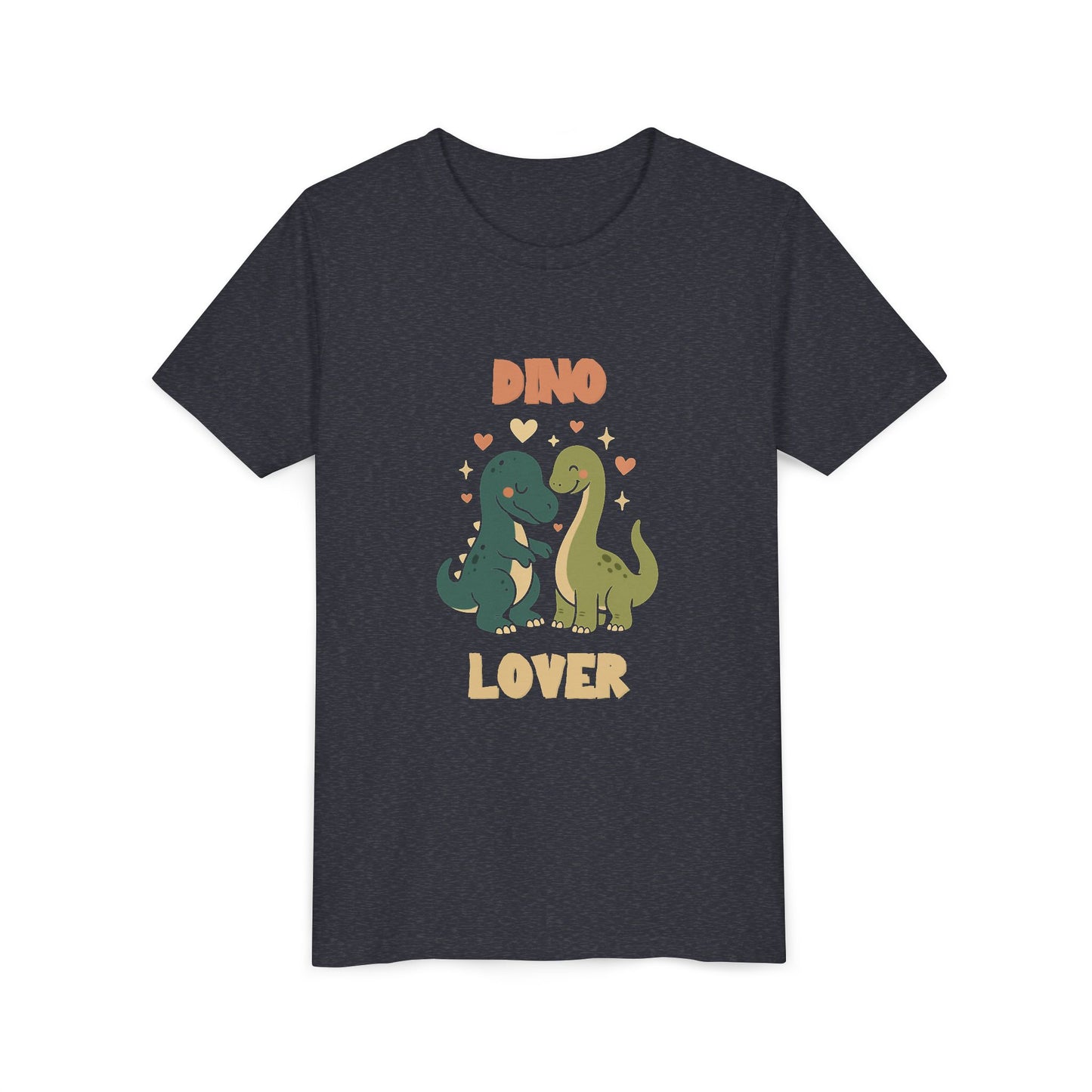 Prehistoric Pair of Dino Lover Tee Youth Size T-Shirt for kids who love dinosaurs