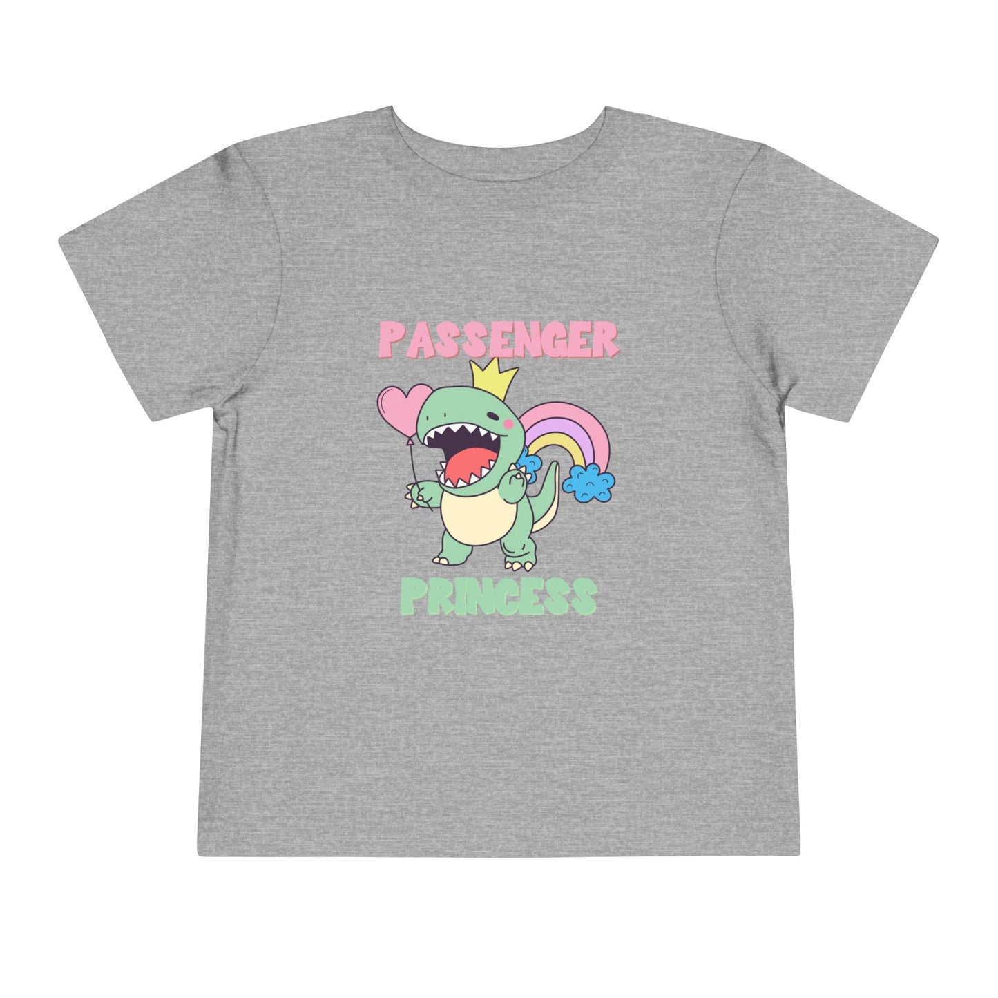 Passenger Princess Rex Toddler Size T-Shirt for kids who love dinosaurs