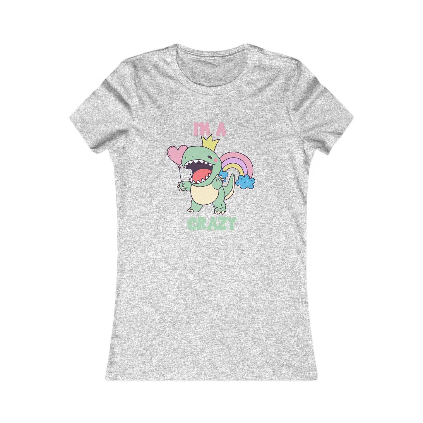 Crazy Cretaceous Cutie Womens fit Short Sleeve Tee