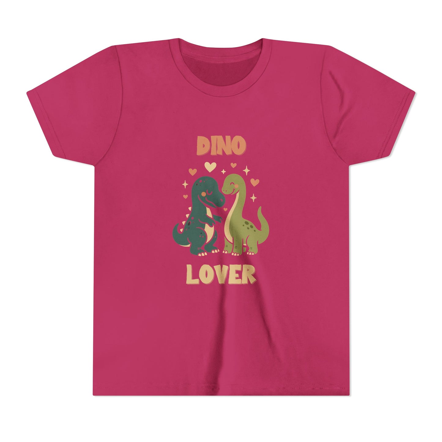 Prehistoric Pair of Dino Lover Tee Youth Size T-Shirt for kids who love dinosaurs