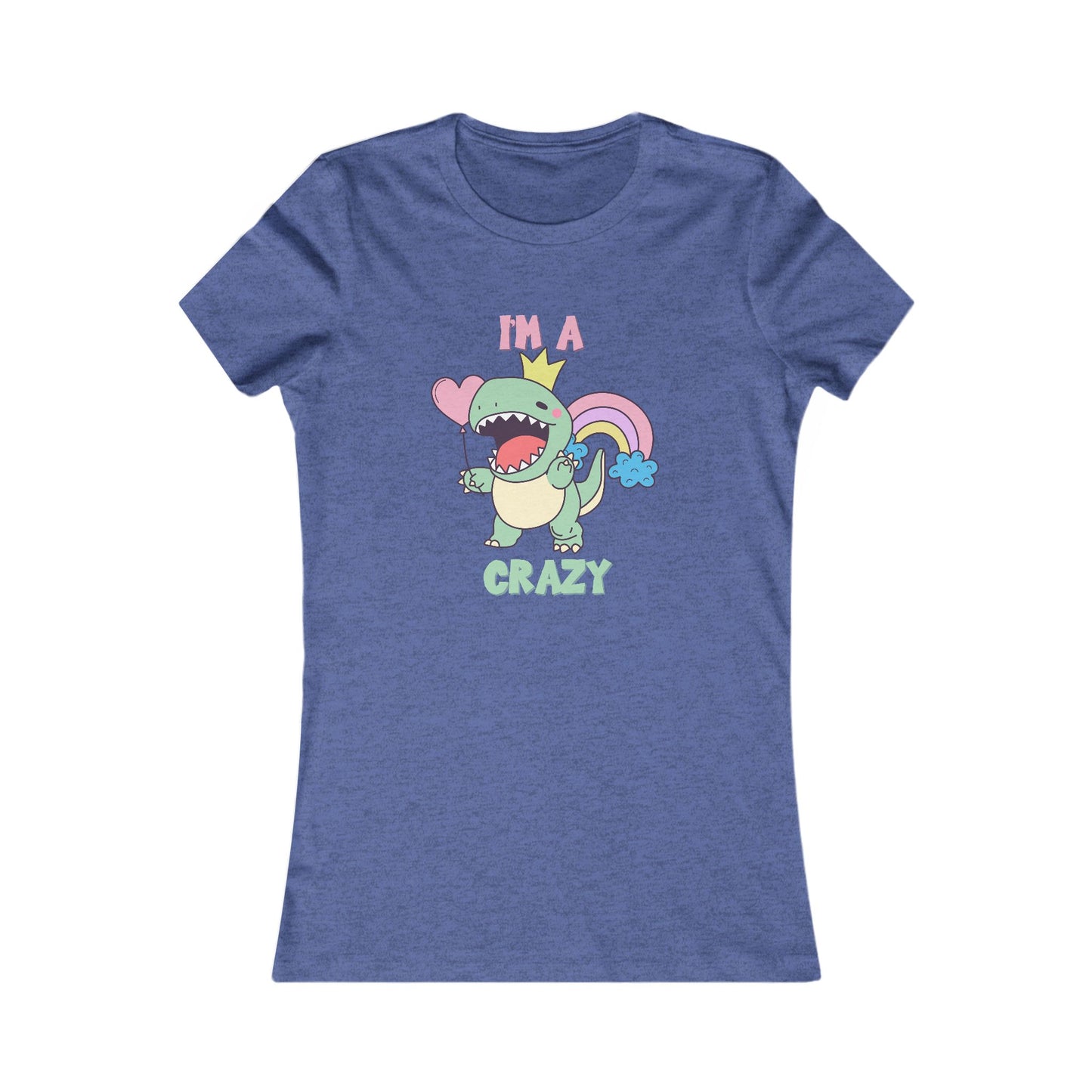 Crazy Cretaceous Cutie Womens fit Short Sleeve Tee