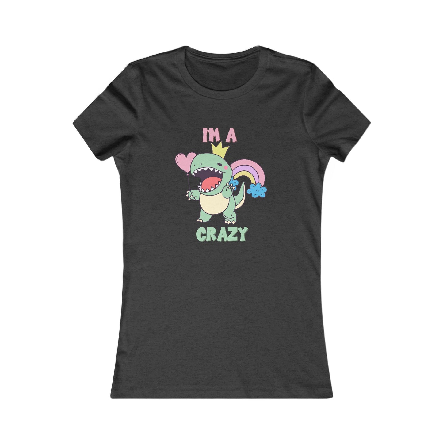 Crazy Cretaceous Cutie Womens fit Short Sleeve Tee