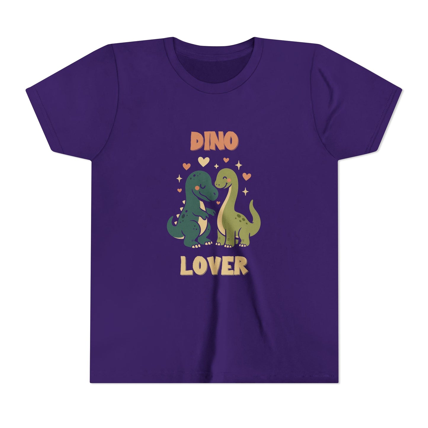 Prehistoric Pair of Dino Lover Tee Youth Size T-Shirt for kids who love dinosaurs