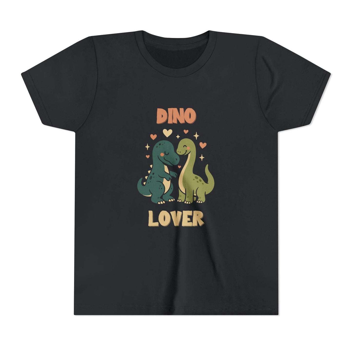 Prehistoric Pair of Dino Lover Tee Youth Size T-Shirt for kids who love dinosaurs