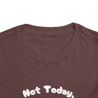 Bluey Not Today, Im Shorthanded Toddler Size T-Shirt Stem children who Love Dinosaurs Tshirts