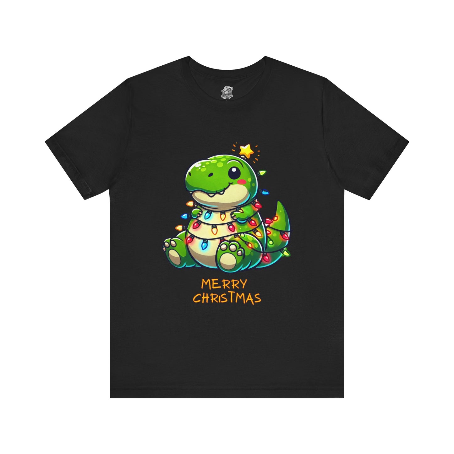 Merry Christmas - Tree Rex Larry- Unisex Jersey Short Sleeve Tee Super Comfy Dino T-Shirt Gift