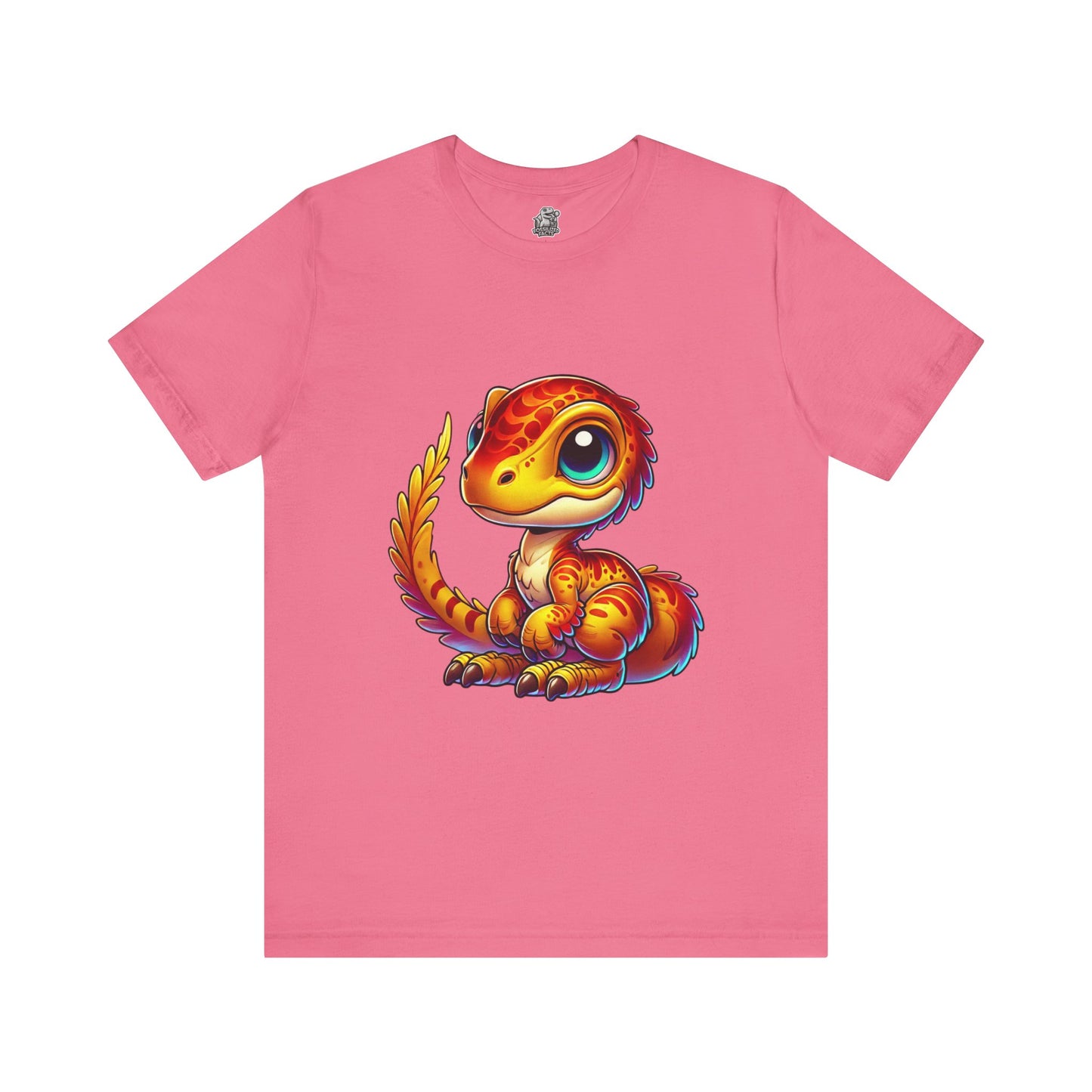 Adorable Velociraptor - Unisex Jersey Short Sleeve Tee Super Comfy Dino T-Shirt Gift