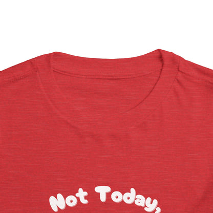 Bluey Not Today, Im Shorthanded Toddler Size T-Shirt Stem children who Love Dinosaurs Tshirts