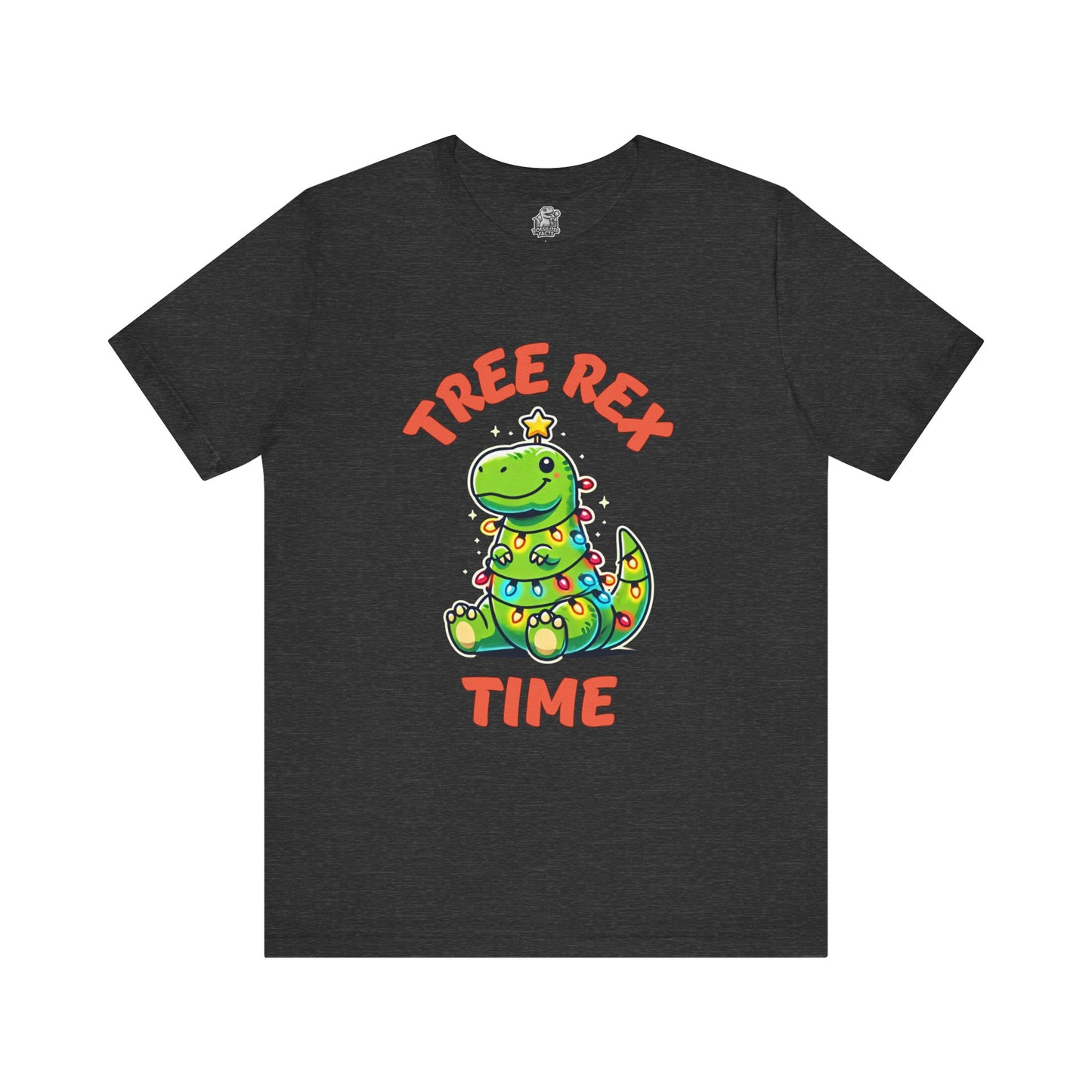 Tree Rex Time Christmas Martin - Unisex Jersey Short Sleeve Tee Super Comfy Dino T-Shirt Gift