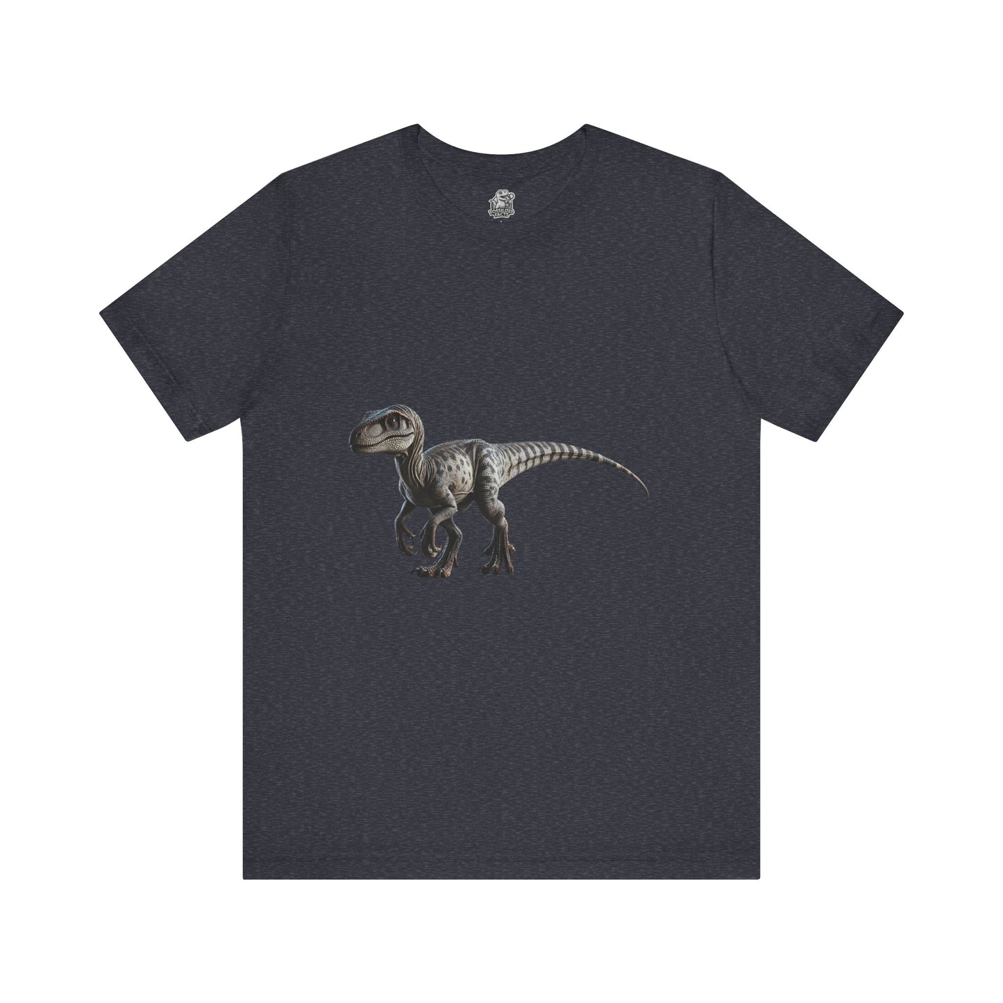 Bold Velociraptor - Unisex Jersey Short Sleeve Tee Super Comfy Dino T-Shirt Gift