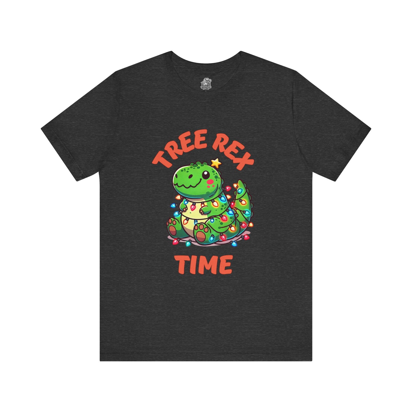 Tree Rex Time Christmas Kerry - Unisex Jersey Short Sleeve Tee Super Comfy Dino T-Shirt Gift